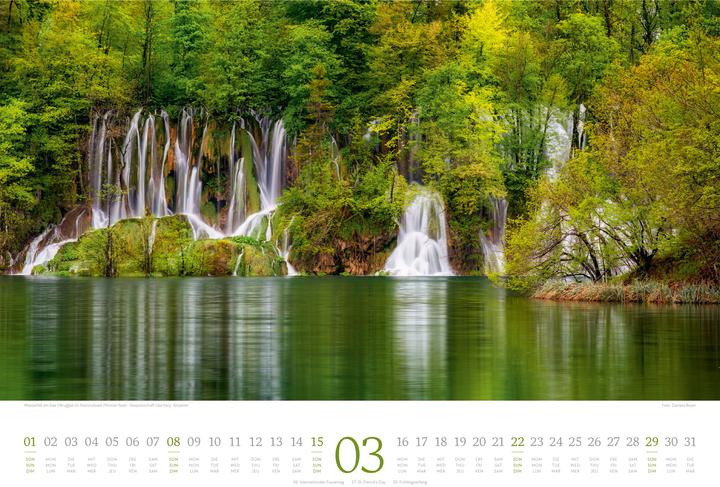 Produktbild Harmonie Kalender 2026 (45 x 33 cm, Harter Einband, Deutsch, Französisch, Englisch)