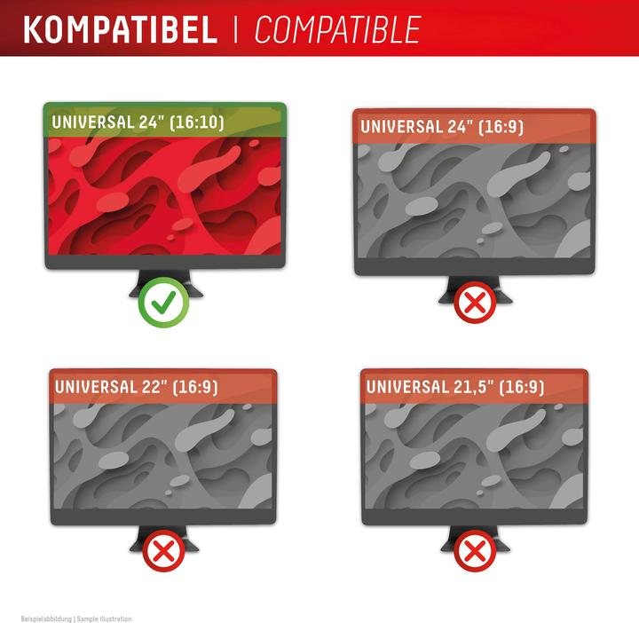 Actual product image Displex Privacy Safe, Desktop Monitor Blickschutzfilter (24", 16 : 10)