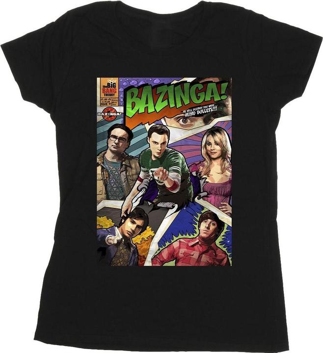 Actual product image Dam Womens/Ladies Bazinga Cover Cotton T-Shirt (S)