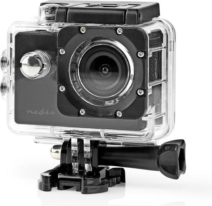 Immagine prodotto Nedis Action Cam| 1080pa30fps| 12 MPixel| Impermeabile fino a 30.0 m| 90 minuti| Incl. - 12 MP