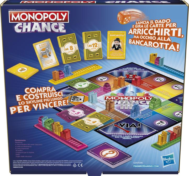 Immagine prodotto Monopoly Il Monopolio è stato eliminato con il gioco d'azzardo (Italiano)