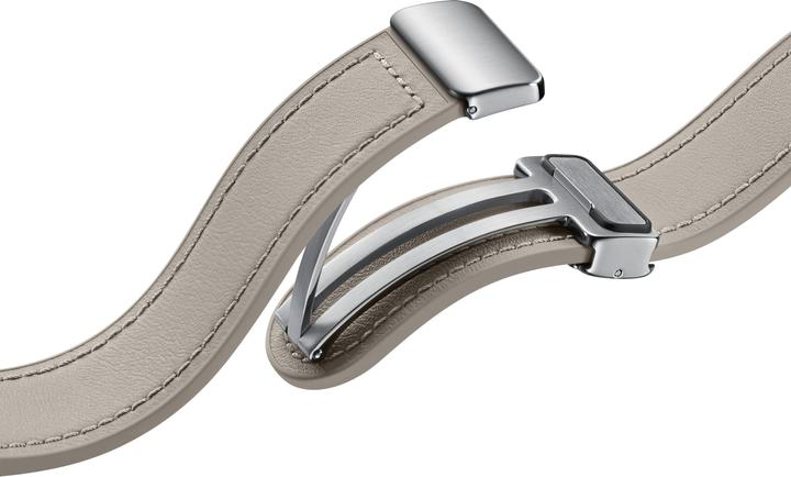 Actual product image Samsung D-Buckle Hybrid Eco Leather Strap (20 mm, Faux leather, Eco-Composite)