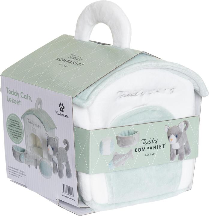 Actual product image Teddykompaniet Teddy play set cat house