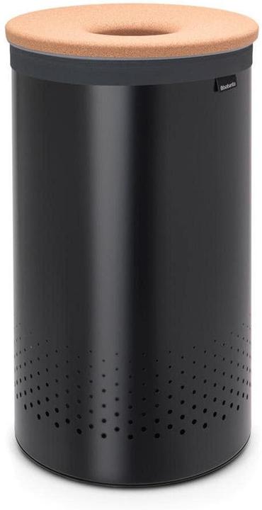 Image du produit Brabantia poubelle à linge avec couvercle en liège (60 l)