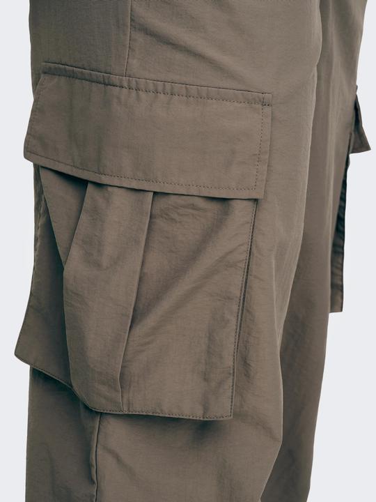 Actual product image JdY Wide leg cut Mid waist Elasticated trousers Cargo trousers (32)