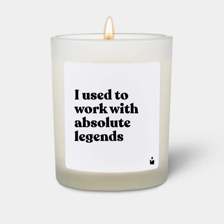 Produktbild Chatty Candles Duftkerze Flowery I used to work with absolute legends