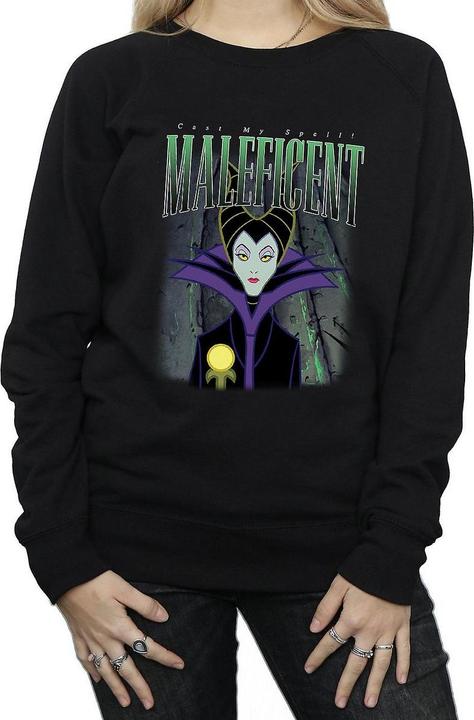 Image du produit Disney Interactive Studios Sweatshirt en coton Montage Maleficent Femme/Ladies (S)