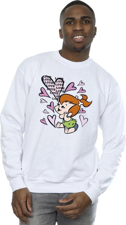 Produktbild The Flintstones Pebbles Love Love Love Sweatshirt (M)