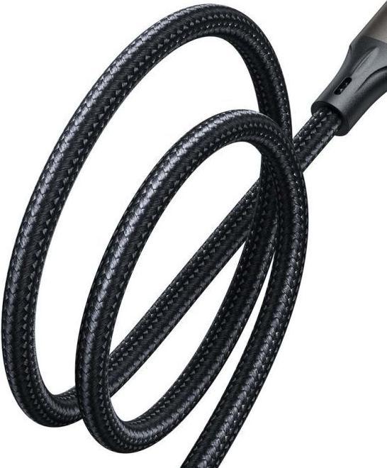 Image du produit Joyroom Light-Speed ​​​​Series SA25-AC6 Câble de transfert rapide USB-A / USB-C 100W 2m - Noir (2 m)
