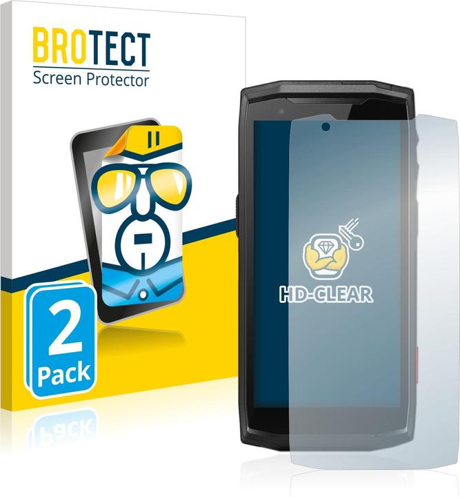 Produktbild BROTECT Schutzfolie Displayschutz Klar (2 Stück, Crosscall CORE-M5)
