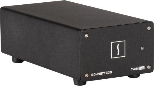Produktbild Sonnet Twin25G Thunderbolt Dual Port 25Gb Ethernet Adapter (SFP28s included) (Thunderbolt, SFP28 (2x))