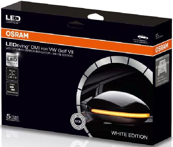 Actual product image Osram LEDriving dynamic mirrorbl. Golf 7 Set white