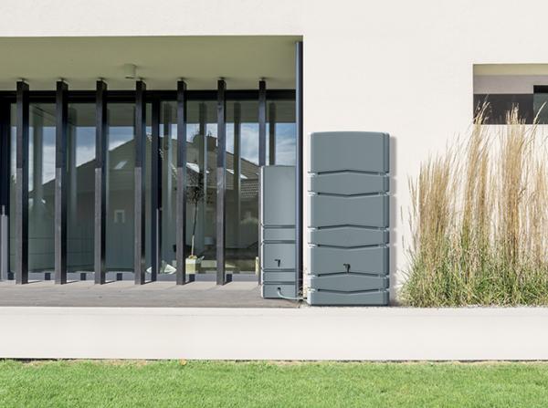 Immagine prodotto Waterform Serbatoio per acqua piovana 650l AQUA TOWER grigio liscio (650 l)