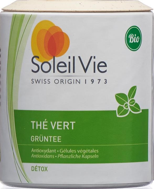 Immagine prodotto Soleil Vie Capsule di tè verde biologico (100 capsule) (100 Pezzo/i, Pillole, 74 g)