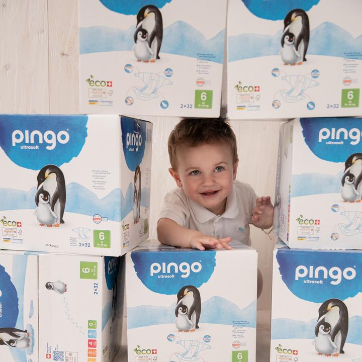 Produktbild Pingo Ökowindeln (Gr. 5, Monatsbox, 216 Stück)
