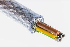 Actual product image Rs Pro Control Cable, 4 Cores, 1.5 mm², SY, Screen (0.25 m)