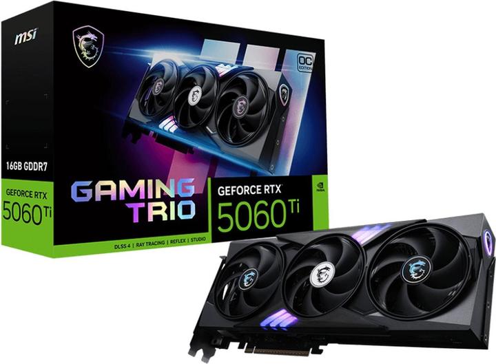 Produktbild MSI GeForce RTX 5060 Ti 16G GAMING TRIO OC (16 GB)
