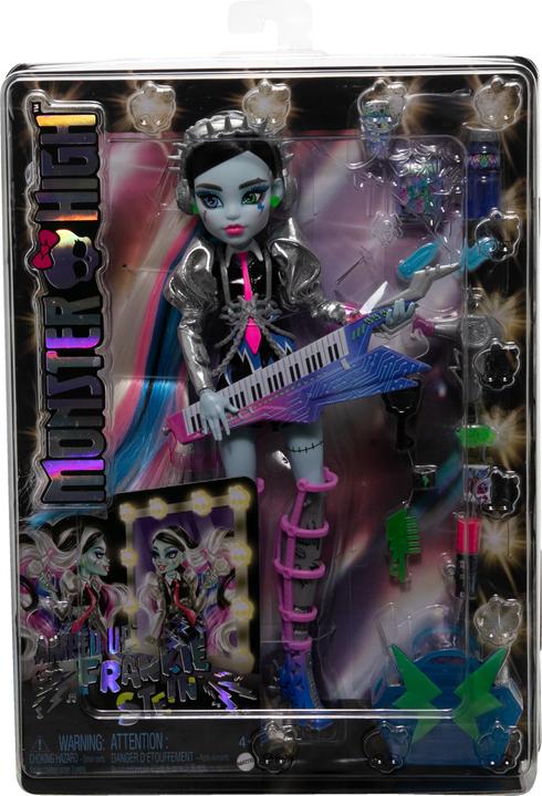 Actual product image Mattel Monster High Amped Up Frankie Stein Doll