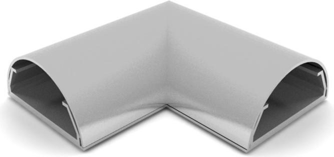 Produktbild Multibrackets Aluminium Kabelwinkel Kabelkanäle (Kabeldurchlass, 1 cm)