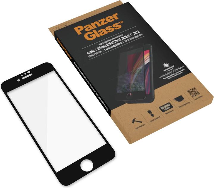 PanzerGlass Case Friendly (1 Stück, Apple iPhone 6, Apple iPhone 6s, Apple iPhone 8)