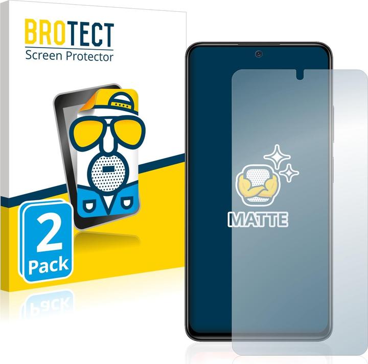 Productafbeelding BROTECT Antireflecterende schermbeschermer mat (2 Stuk, Xiaomi Redmi Note 11 Pro)