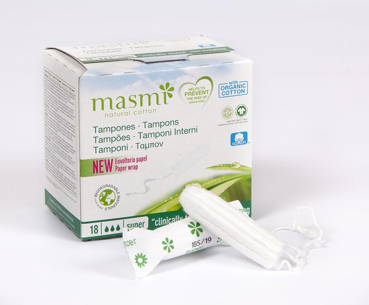 Actual product image Masmi Organic Super (18 x, Large)