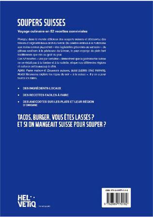 Image du produit Helvetiq Soupers suisses (Français, Heddi Nieuwsma, 2024)