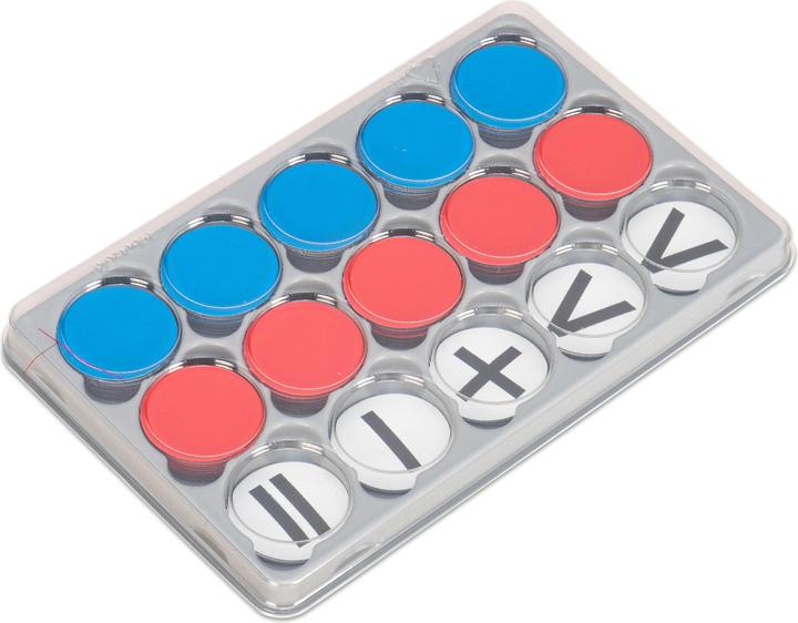 Image du produit Betzold Coffret de tri avec 100 plaquettes réversibles (magnétiques)