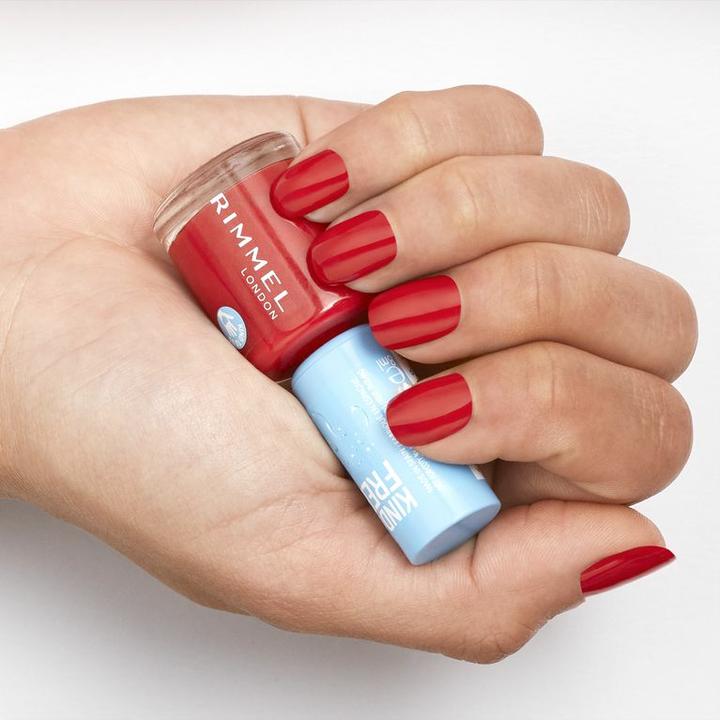 Image du produit Rimmel London RIMMEL Kind &amp  Free Clean Nail Polish lakier do paznokci 155 Sunset Soar 8ml (155 Sunset Soar, Vernis couleur)