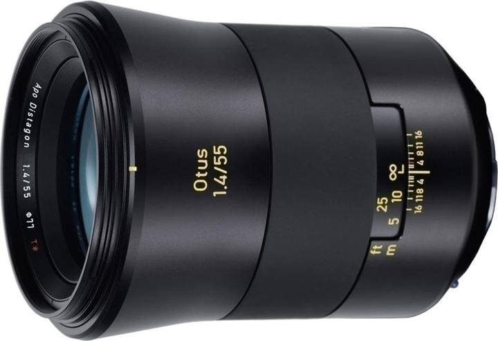 Image du produit Zeiss Objectif Otus T 55mm, f/1.4, Canon (Canon EF, Plein format)