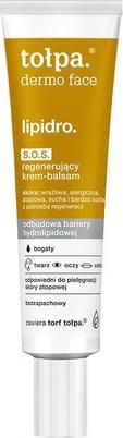 Tolpa Topa Dermo Face Lipidro Rich Regenerating Sos Cream-Balm For Face, Eyes, And Lips 40ml (40 ml)