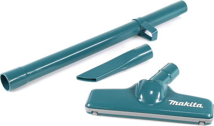 Actual product image Makita CL 106 FDZ 10.8V Li-ion battery hoover green solo incl. nozzles without battery & charger