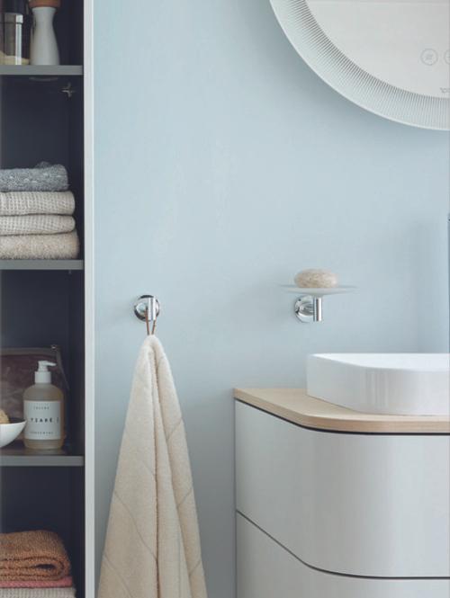 Actual product image Duravit Happy D.2 Plus Vanity unit for wall-mounted bracket, 1300x550 mm, 1 pull-out, for top-mounte (130 x 55 x 35.5 cm)