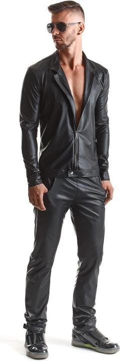 Actual product image Regnes Fetish Planet Men Wetlook Jacket "RMGiorgio001" (XL)