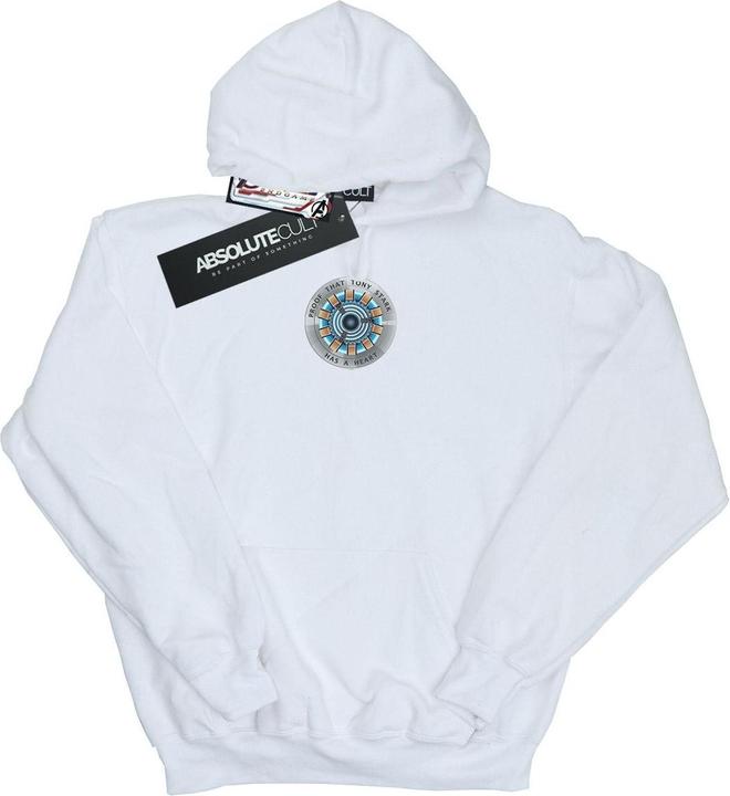 Image du produit - Sweat à capuche AVENGERS ENDGAME TONY STARK HEART - Femme (XL)