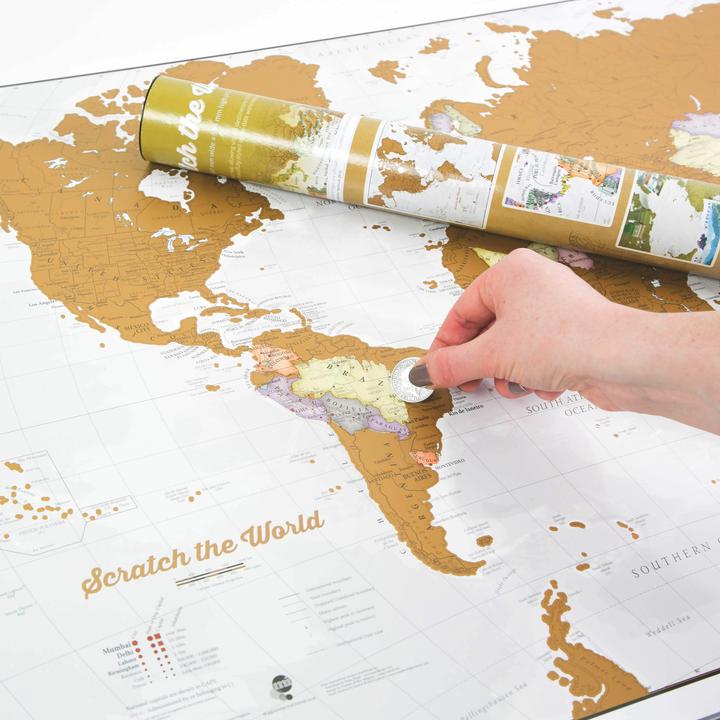 Produktbild Maps International Scratch the World