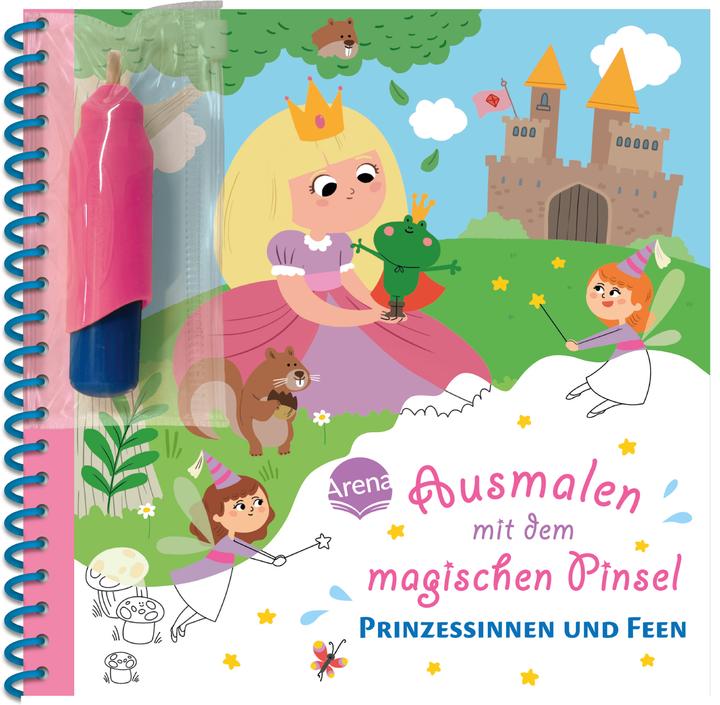 Produktbild Ausmalen mit dem magischen Pinsel. Prinzessinnen und Feen
