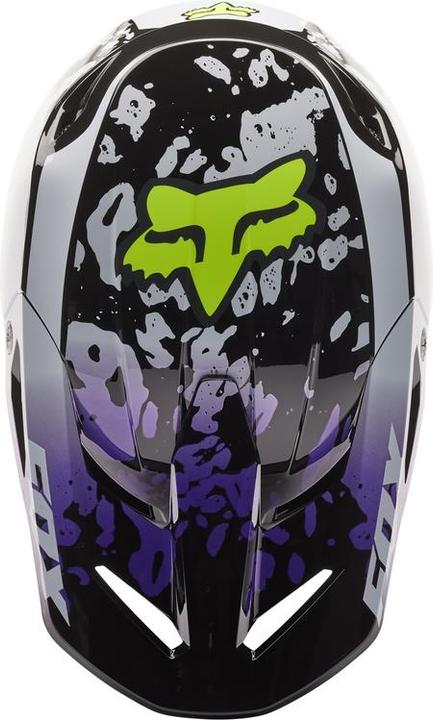 Fox VISOR 23 V1 - MORPHIC BLK/WHT S/M