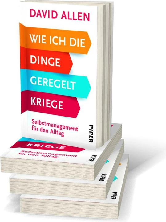 Produktbild Wie ich die Dinge geregelt kriege (Deutsch, David Allen, 2015)