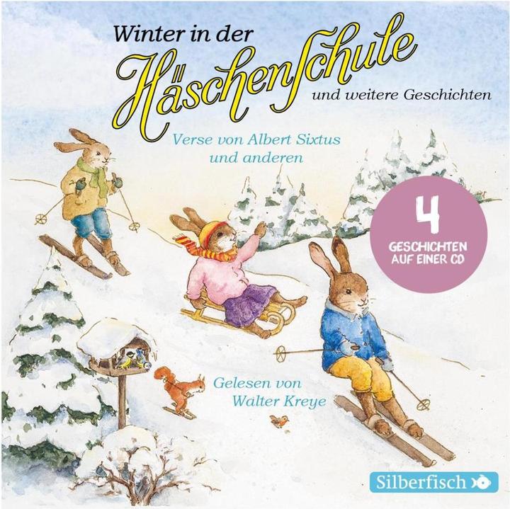 Produktbild Winter in der Häschenschule, Musik in der Häschenschule, Lampes Wochenende, Schnuckihas und (Herbert Kranz, Anne und Rudolf Mühlhaus, Albert Sixtus, Deutsch)