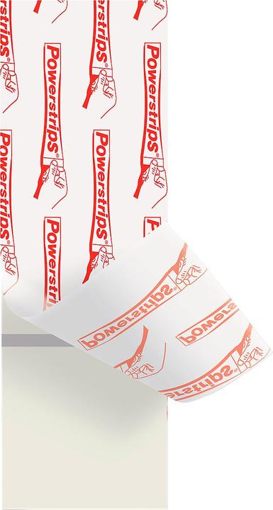 Immagine prodotto tesa Powerstrips per carta da parati e intonaco, 0,5 kg di forza di tenuta, 9x strisce biadesive