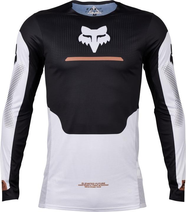 Actual product image Fox Jersey 24 Flexair Ical Blk/Wht (XL)