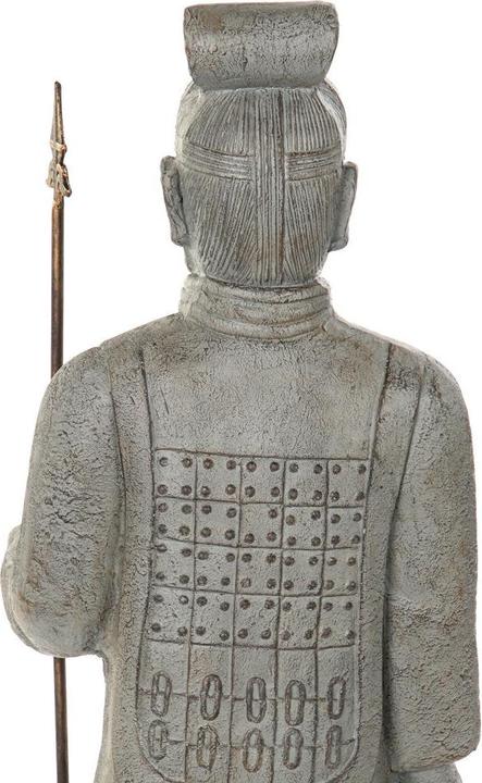 Immagine prodotto Esprit Decorative Figure Home Grey Golden Oriental Warrior 35 x 32 x 118 cm