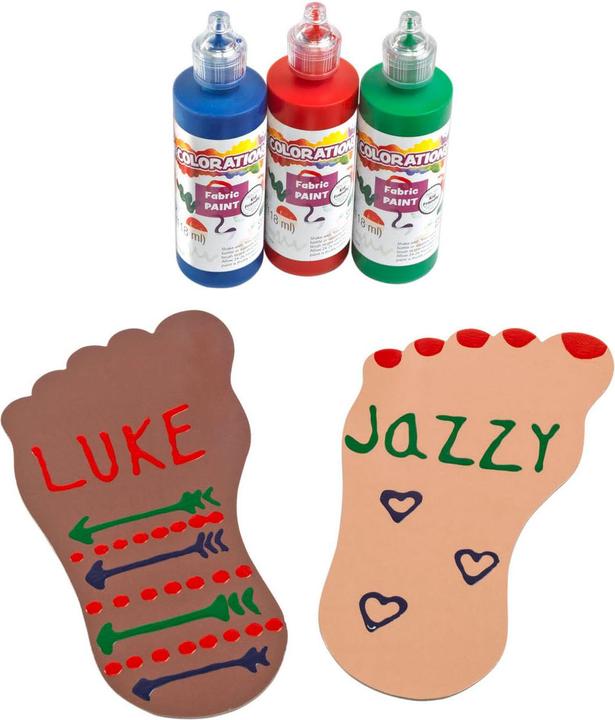 Actual product image Colorations Colourations - Colours Like Me Feet, Set of 24 (4 colours)