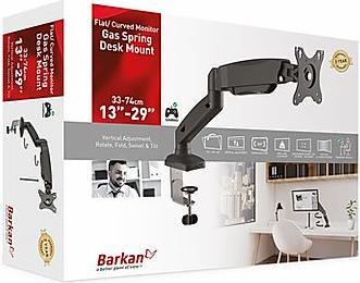 Immagine prodotto Barkan M121P Supporto per TV (29") Nero (Tavolo, 29", 6 kg)