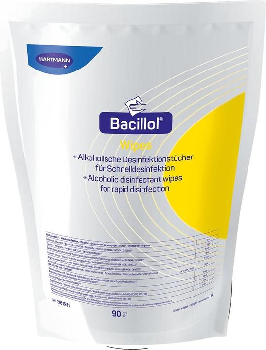 Immagine prodotto IVF Hartmann Salviette disinfettanti rapide a base di alcol (498.67 ml)