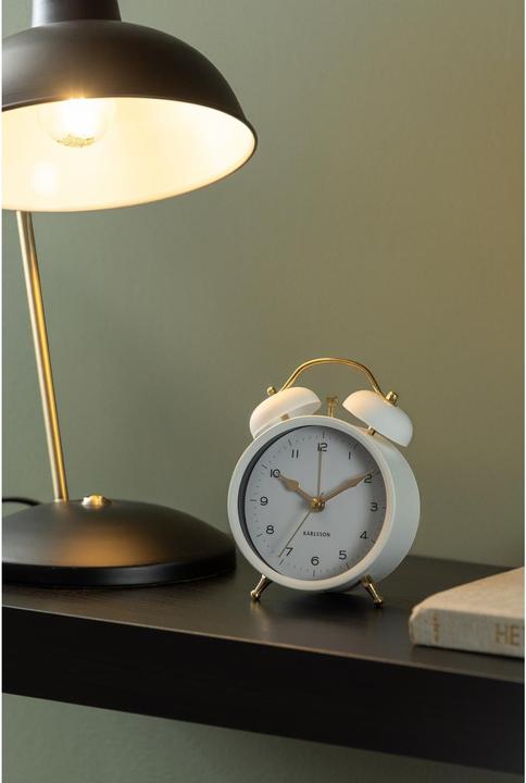 Actual product image Karlsson Classic alarm clock Twin Bell White