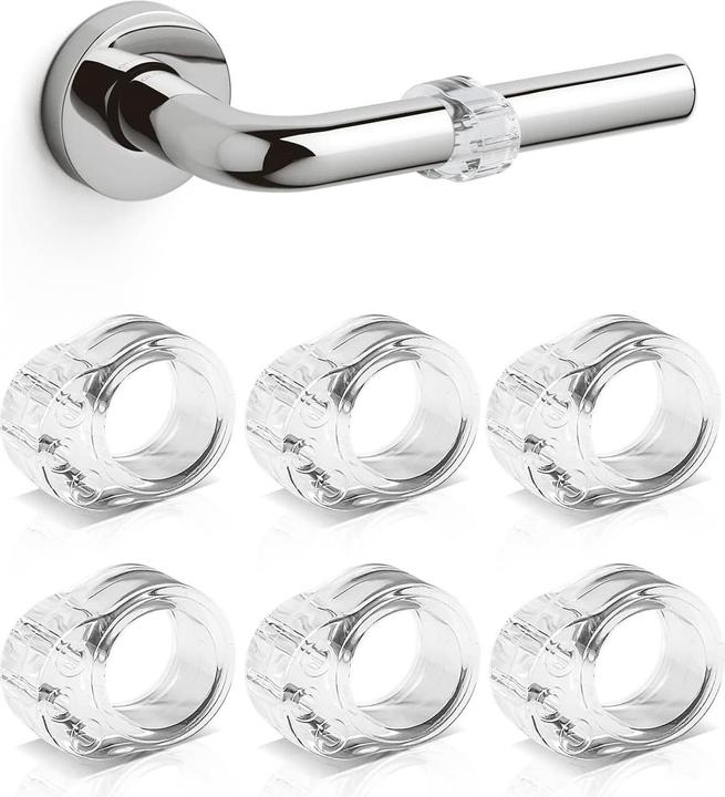 Produktbild ASMI 6 Stück Türklinkenpuffer, Wandtürpuffer, Türgriffstopper (6 Stück)