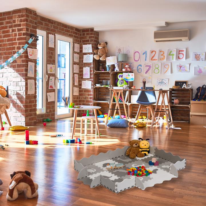 Actual product image Relaxdays 30-piece puzzle mat (32 x 32 x 1 cm)