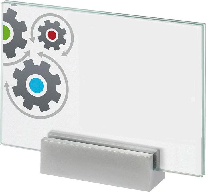 Actual product image Moedel MONACO™ door sign, height 105 mm, A6, weight 0.54 kg.